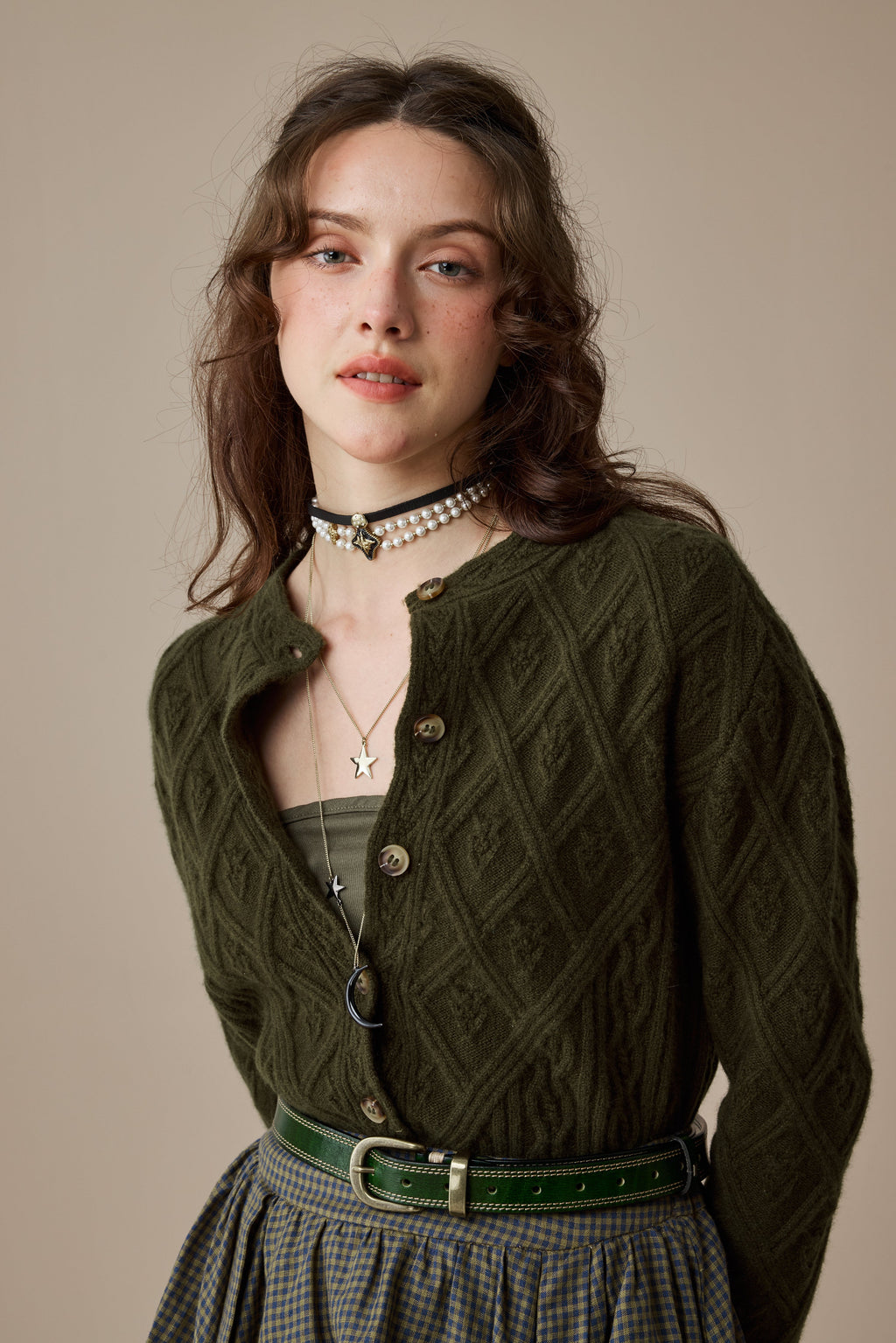 Flurry 17 | 100% Wool Sculptured Knitwear Cardigan